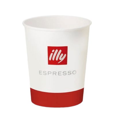 Pahare Illy carton 4oz / 7oz